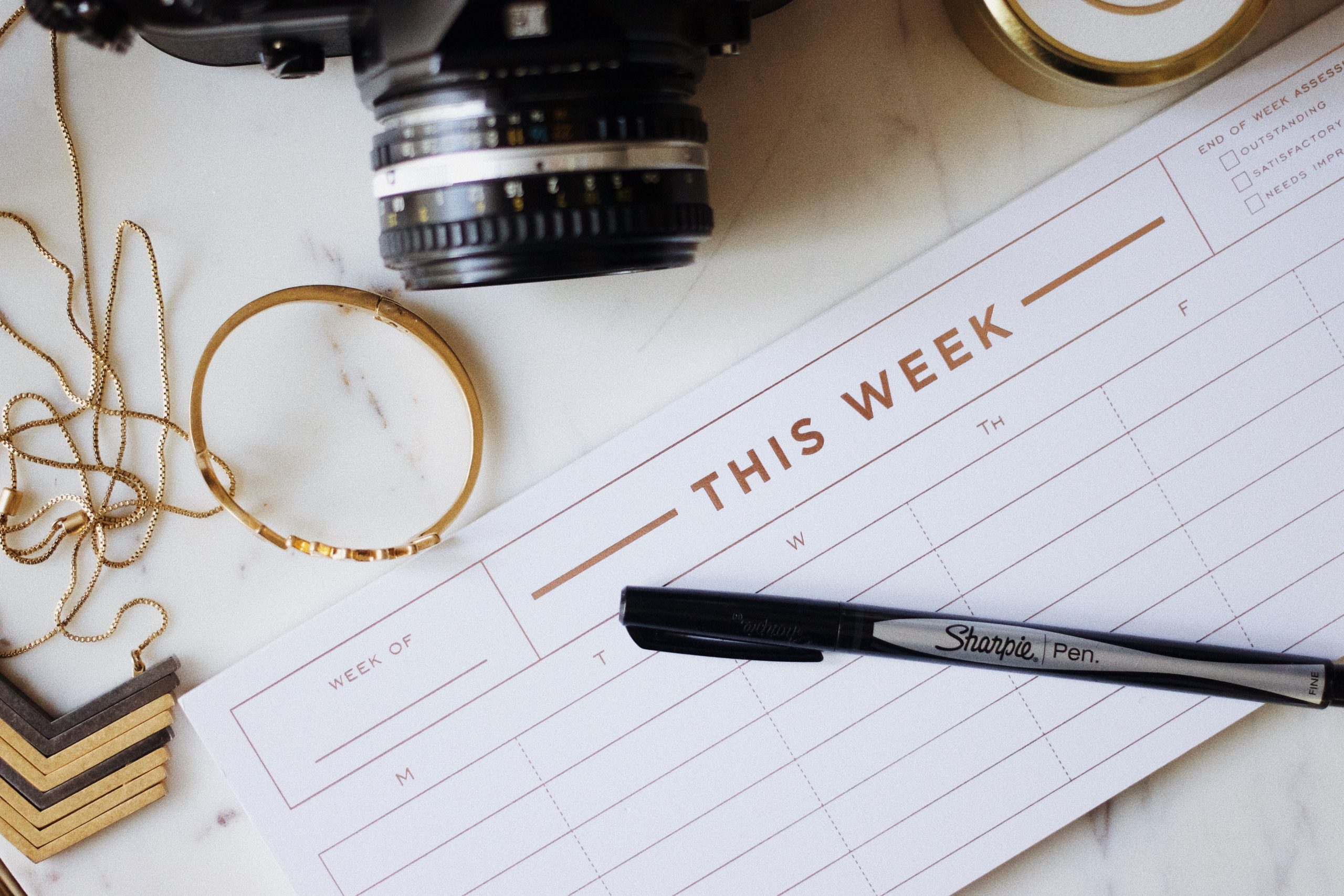 Weekly planning: the secret to an organized and stress-free life 🗓️